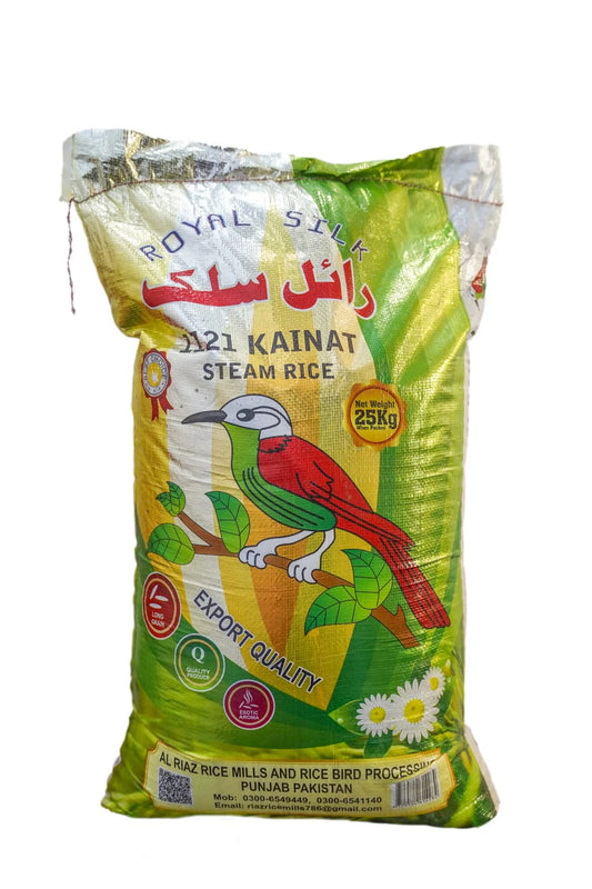 Royal Silk 1121 Steam Kainat Rice- 25Kg