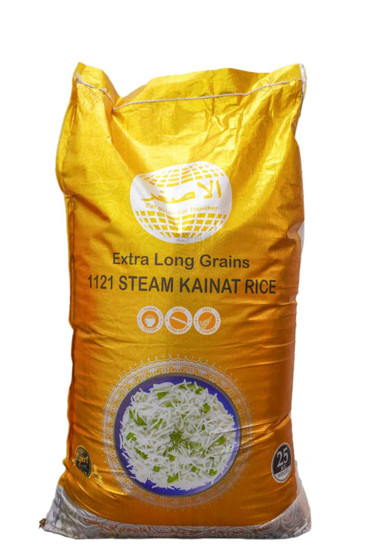 Al Asghar 1121 Steam Kainat Rice -25Kg